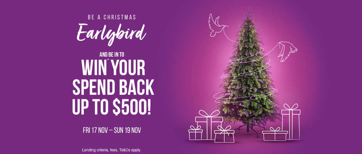 Win your spend back up to $500 x 3